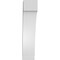 Ekena Millwork 3 1/2-in. W x 8-in. D x 16-in. H Imperial Architectural Grade PVC Knee Brace BRCP035X08X16IMP - alternate 3